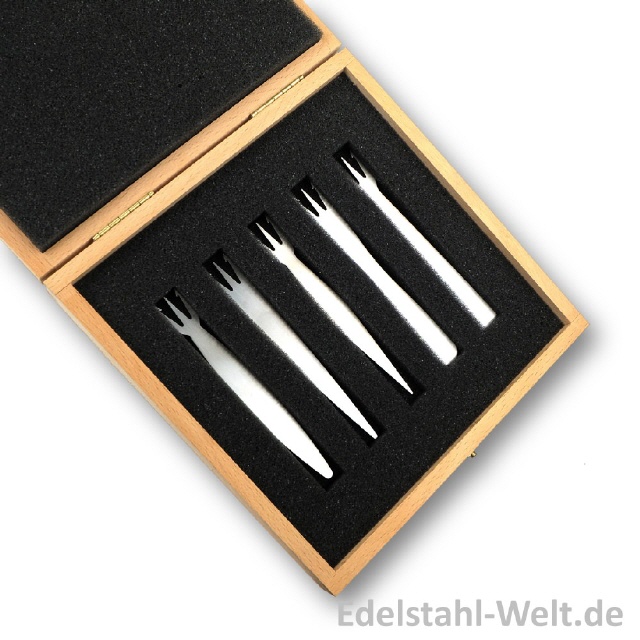 Geschenkverpackung 5er-Set Pommesgabeln